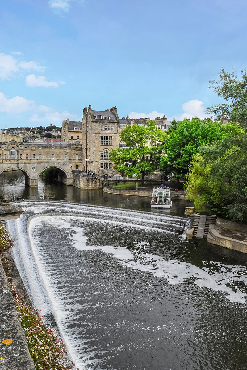 canal near Bath Abbey