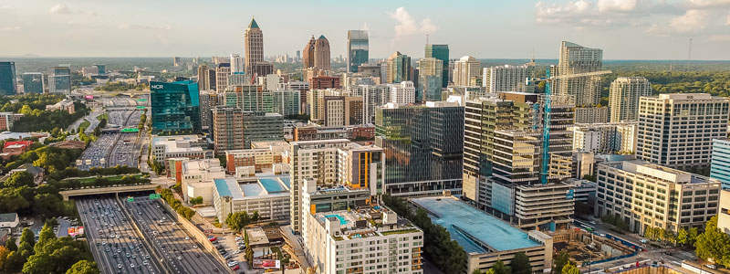 Midtown Atlanta skyline (credit: Alessio)